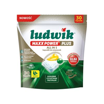 Kapsułki do zmywarek 30 sztuk Ludwik Maxx Power Plus