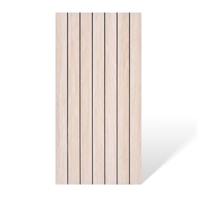 Płytka samoprzylepna 60 x 30 cm 4 sztuki imitacja jasnego drewna