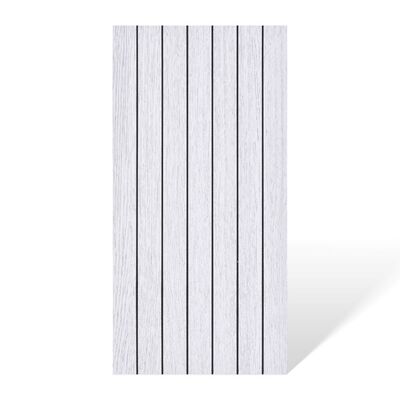 Płytka samoprzylepna 60 x 30 cm 4 sztuki imitacja drewna szary