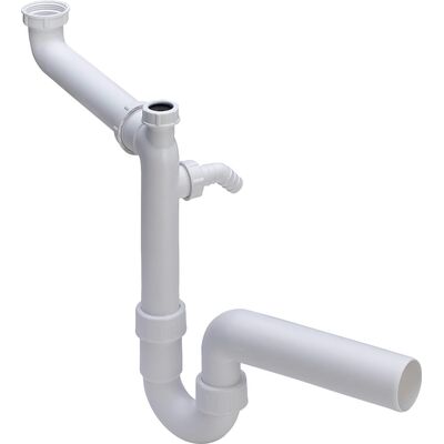 Półsyfon zlewozmywakowy 1-komorowy SMART wyj PR  104054 VIEGA
