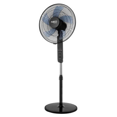 Wentylator podłogowy oscylacyjny 45 W sterowany pilotem NEO
