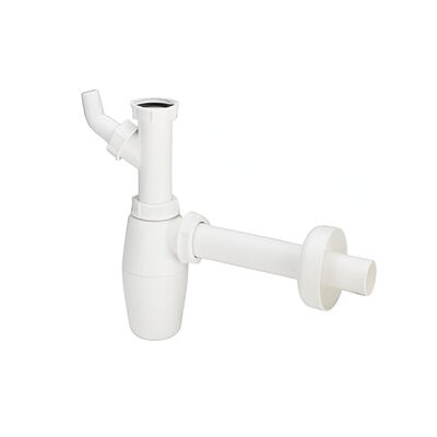 Półsyfon butelkowy umywalki 5/4" 32 mm z wyjściem na pralkę