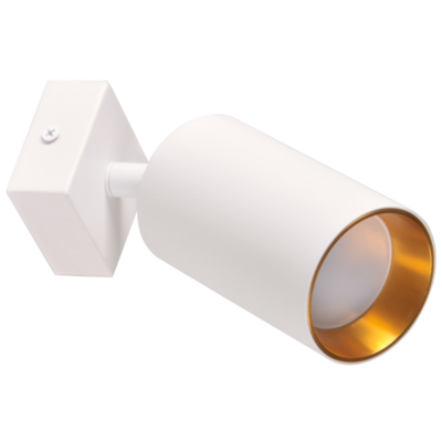 Lampa ścienno-sufitowa Maribel 1 x GU10 biało-złoty GOLDLUX