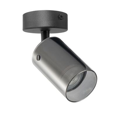 Lampa ścienno-sufitowa Smoky 1 x GU10 czarny GOLDLUX