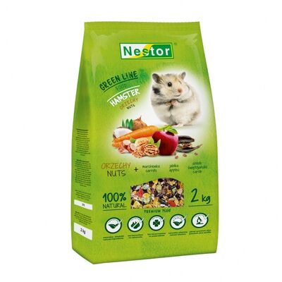 Pokarm dla chomików 2 kg GREEN LINE Nestor