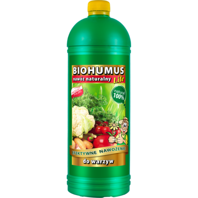 Nawóz Biohumus LIFE warzywa 1 l EKODARPOL
