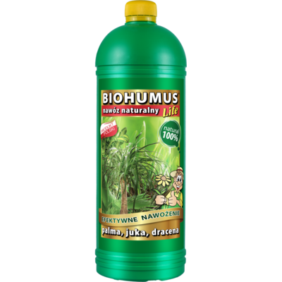 Nawóz Biohumus LIFE palma juka dracena 1 l EKODARPOL
