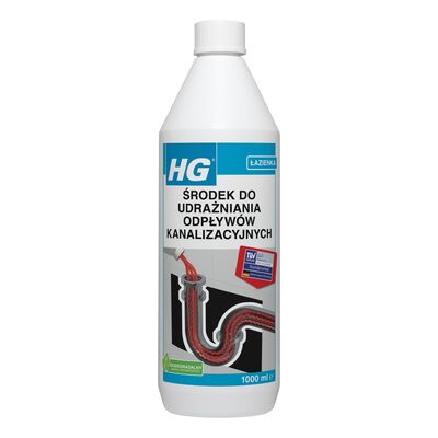 Środek do udrażniania odpływów kanalizacyjnych 1000 ml HG