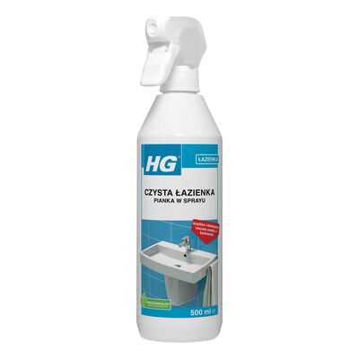 Pianka w sprayu Czysta Łazienka 500 ml HG