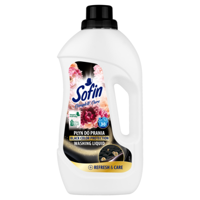 Płyn do prania tkanin czarnych i ciemnych Complete Care  Black Color Protection 1,5 l SOFIN
