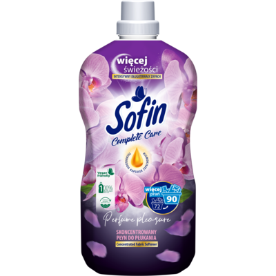 Skoncentrowany płyn do płukania tkanin Complete Care  Perfume PERFUME PLEASURE 1,8 l SOFIN