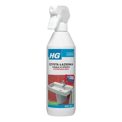 Piana w sprayu Czysta Łazienka Potrójna Moc 500 ml HG