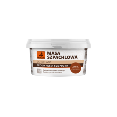 Masa szpachlowa do drewna 250 g mahoń DRAGON