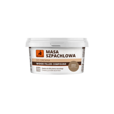 Masa szpachlowa do drewna 250 g orzech DRAGON