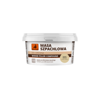 Masa szpachlowa do drewna 250 g świerk DRAGON