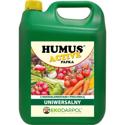 Nawóz HUMUS ACTIVE PAPKA uniwersalny 5 l Ekodarpol