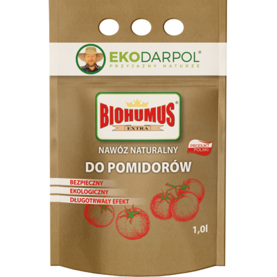 Nawóz Biohumus Extra sypki do pomidorów 1 l Ekodarpol