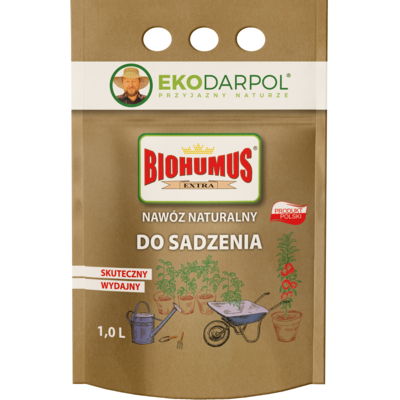 Nawóz Biohumus Extra sypki do sadzenia 1 l Ekodarpol