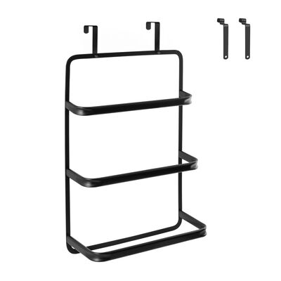 Wieszak na drzwi metal czarny