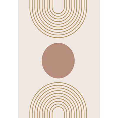 Dywan Madrid 160 x 230 cm geometryczny beżowy