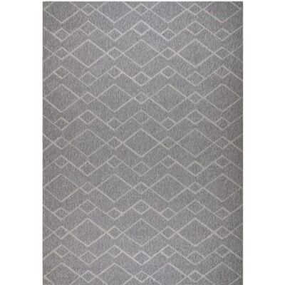 Dywan prostokątny Jardin 120 x 170 cm szary