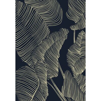 Dywan Sofia 160 x 230 cm pióra ciemnoniebieski