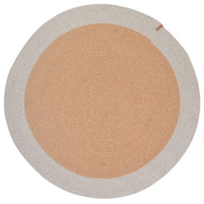 Dywan Natural okrągły 100 cm brązowo-szary