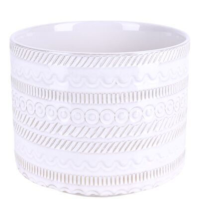 Osłonka ceramiczna Lambo L 21 cm beżowy