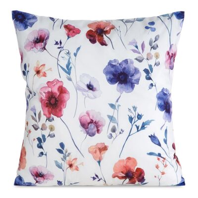 Poszewka dekoracyjna Mink 45 x 45 cm maki wielokolorowy