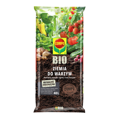 COMPO BIO Ziemia do warzyw 40L