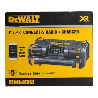 Radio budowalne Bluetooth z  ładowarką TSTAK DeWalt
