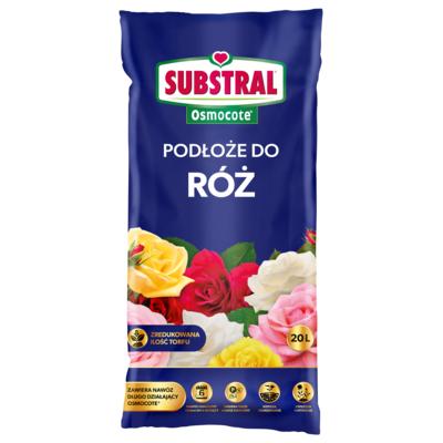 Gotowe podłoże Osmocote DO RÓŻ 20 l SUBSTRAL