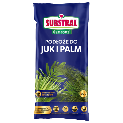 Gotowe podłoże Osmocote DO JUK I PALM 20 l SUBSTRAL