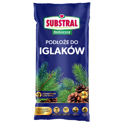 Gotowe podłoże Osmocote DO IGLAKÓW 20 l SUBSTRAL