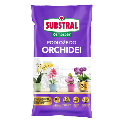 Gotowe podłoże Osmocote DO ORCHIDEI 3 l SUBSTRAL