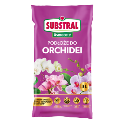 Specjalistyczne podłoże Osmocote DO ORCHIDEI 3 l SUBSTRAL