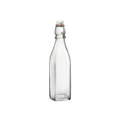 Butelka do oliwy Swing szklana 1 l transparentny Borm