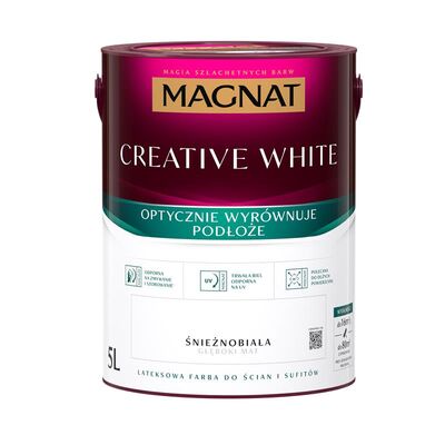 Farba CREATIVE 5 l biały MAGNAT