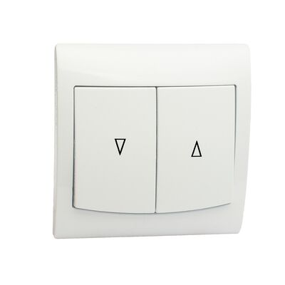 Łącznik żaluzjowy ŁP-7V biały vega
