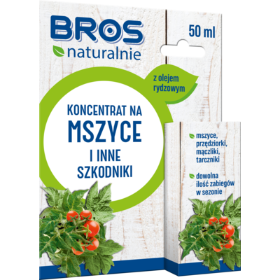Koncentrat na mszyce i inne szkodniki 50 ml BROS NATURALNIE