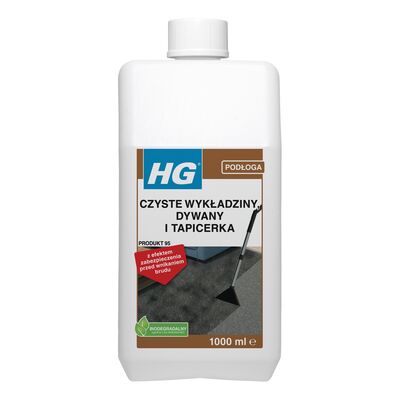 Środek Czyste wykładziny dywany i tapicerka 1000 ml HG