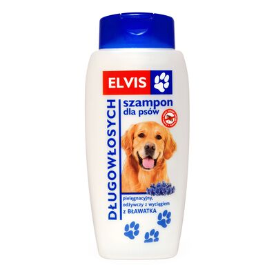 Szampon dla psów długowłosych 300 ml ELVIS