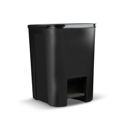 Kosz z pedałem 25 l /czarny