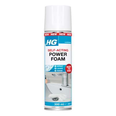 Środek do czyszczenia łazienek Power Foam 300 ml HG