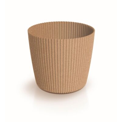 Donicza Milly Round Eco Woodnaturo Eco 11,4 cm naturo