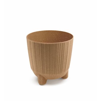 Doniczka Ryfo N Eco Wood 12,5 cm naturo