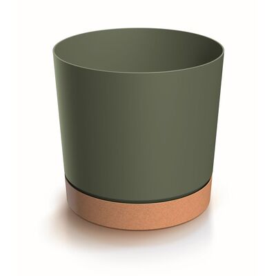 Doniczka Tubo PM 17,5 cm zielona pinia