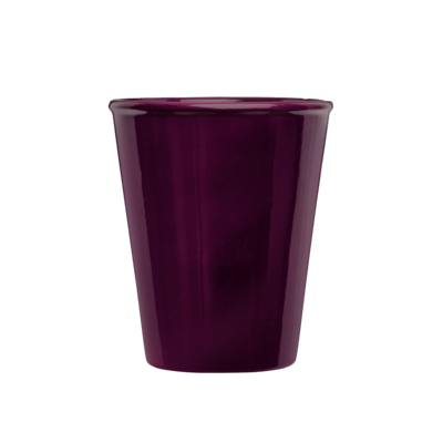 Doniczka ceramiczna z podstawką irma antracyt 22 cm