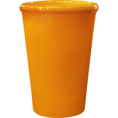 Doniczka ceramiczna z podstawką palma (palmowa) granatowy 20 cm