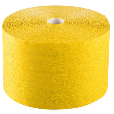 Papier ścierne 120 rolka 45 m x 115 mm PS30 żółty Küssner